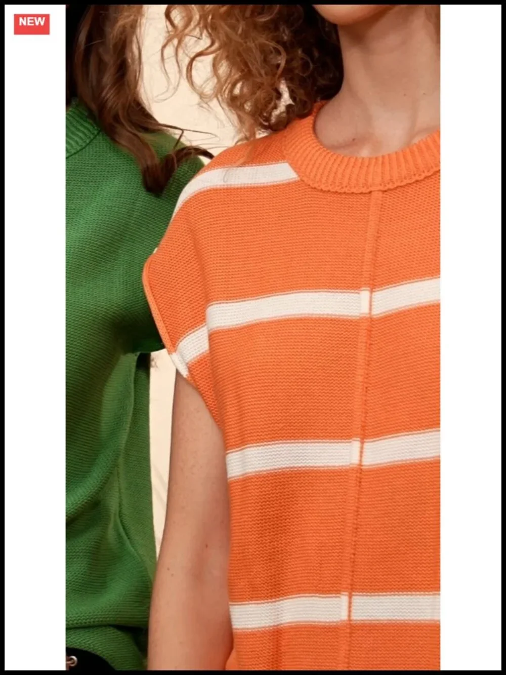 Women's Lightweight Cap Sleeve Knit Pullover Sweater Vest, Cotton Acrylic